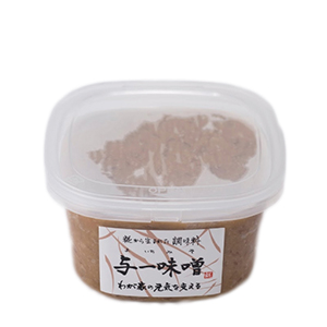 早出し与一味噌（白みそ） 750g【大分県産米・大豆 使用】